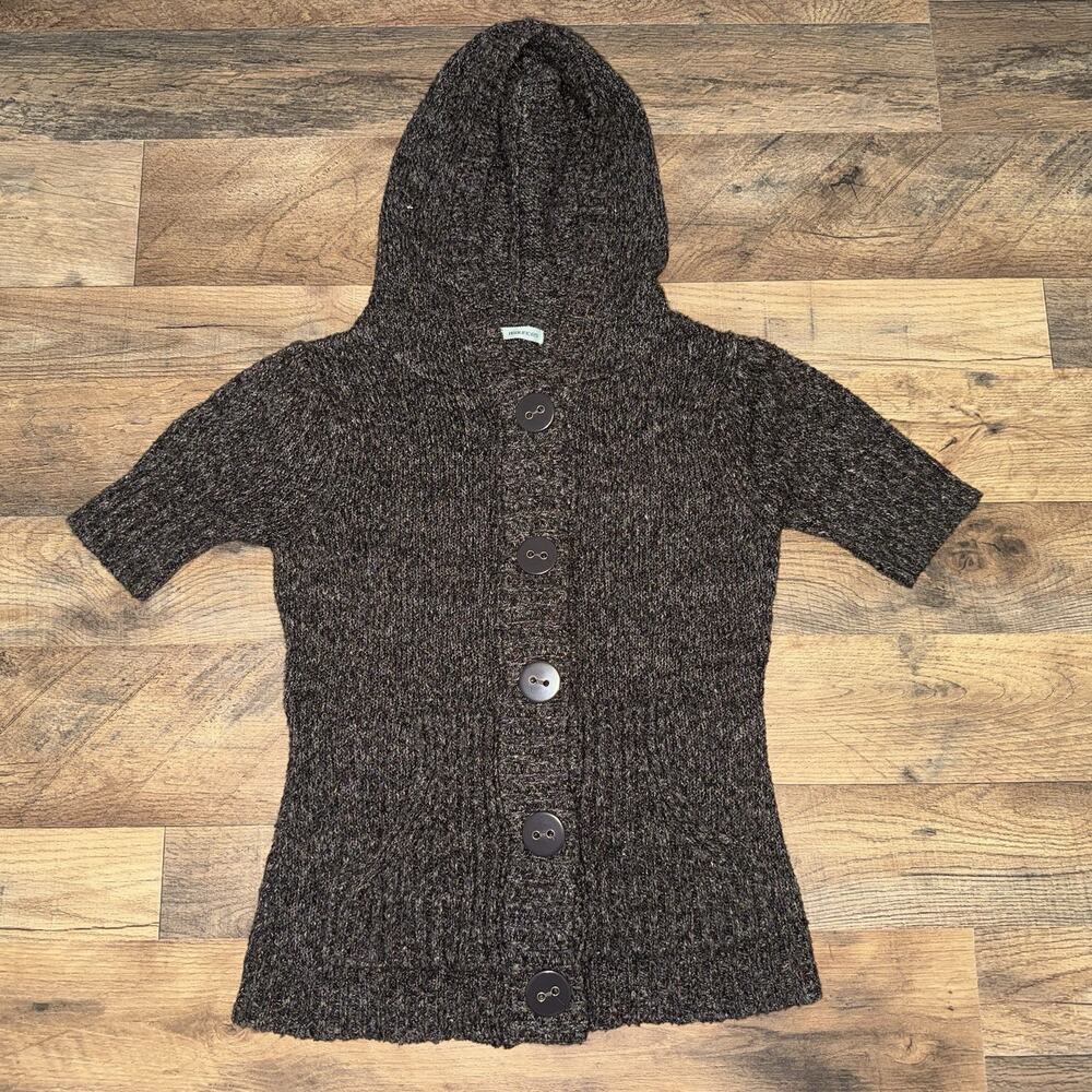Maurice’s Sweater Button Up Speckled Grey‎ Size Medium